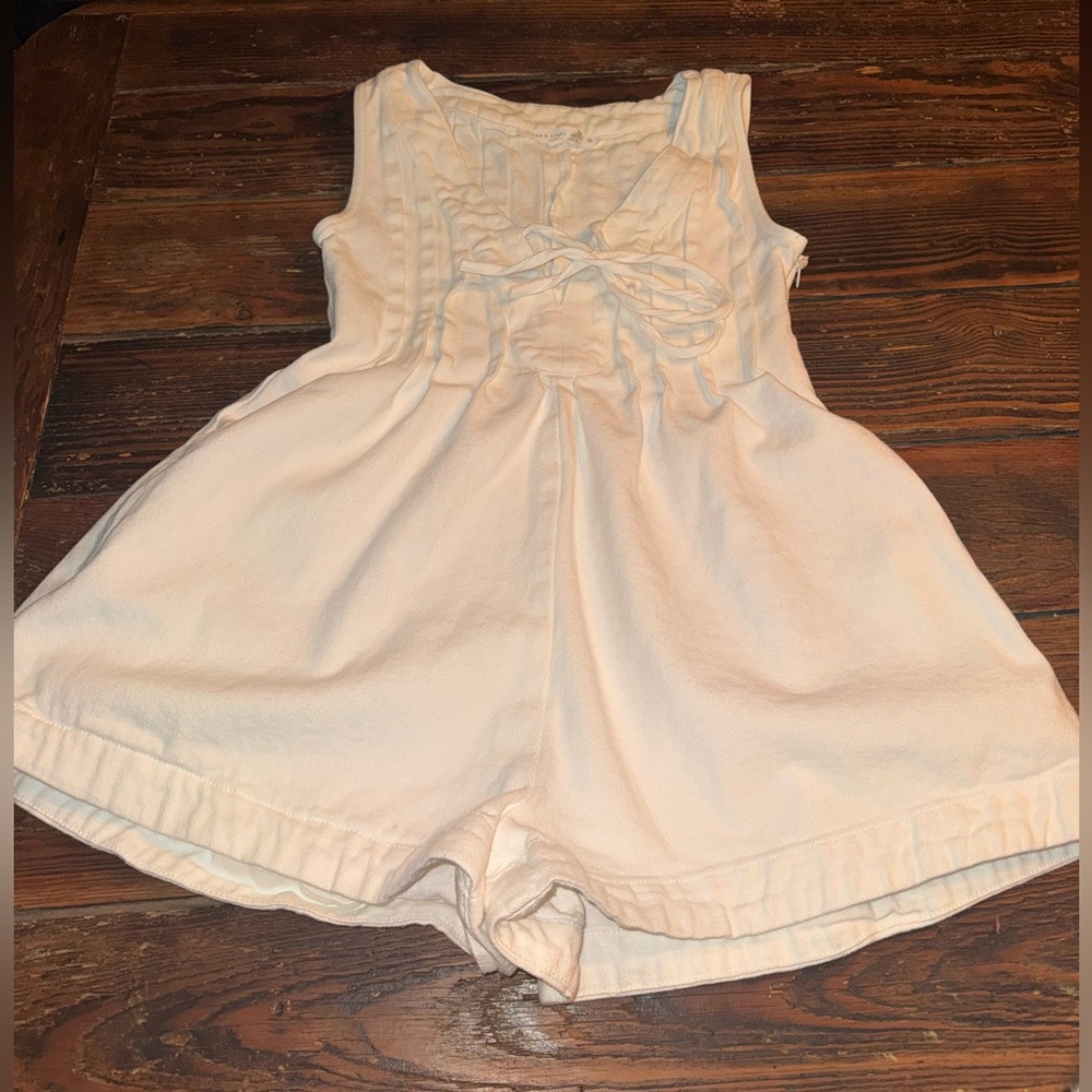 XS Altrd state viral‎  White Romper